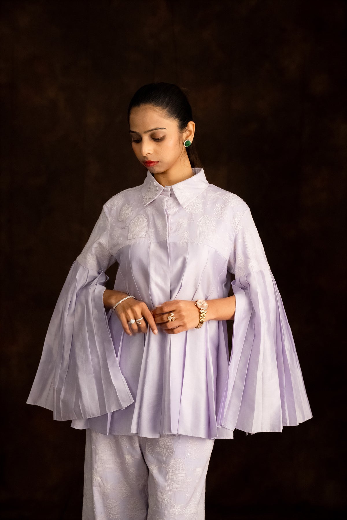 Lavender Pleat