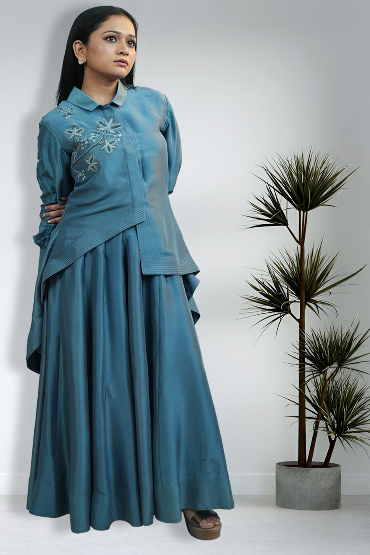 slate blue cordset