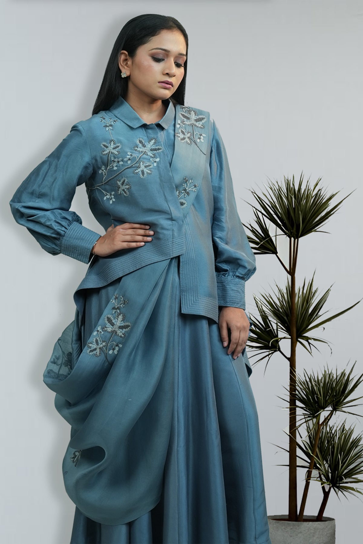 slate blue cordset