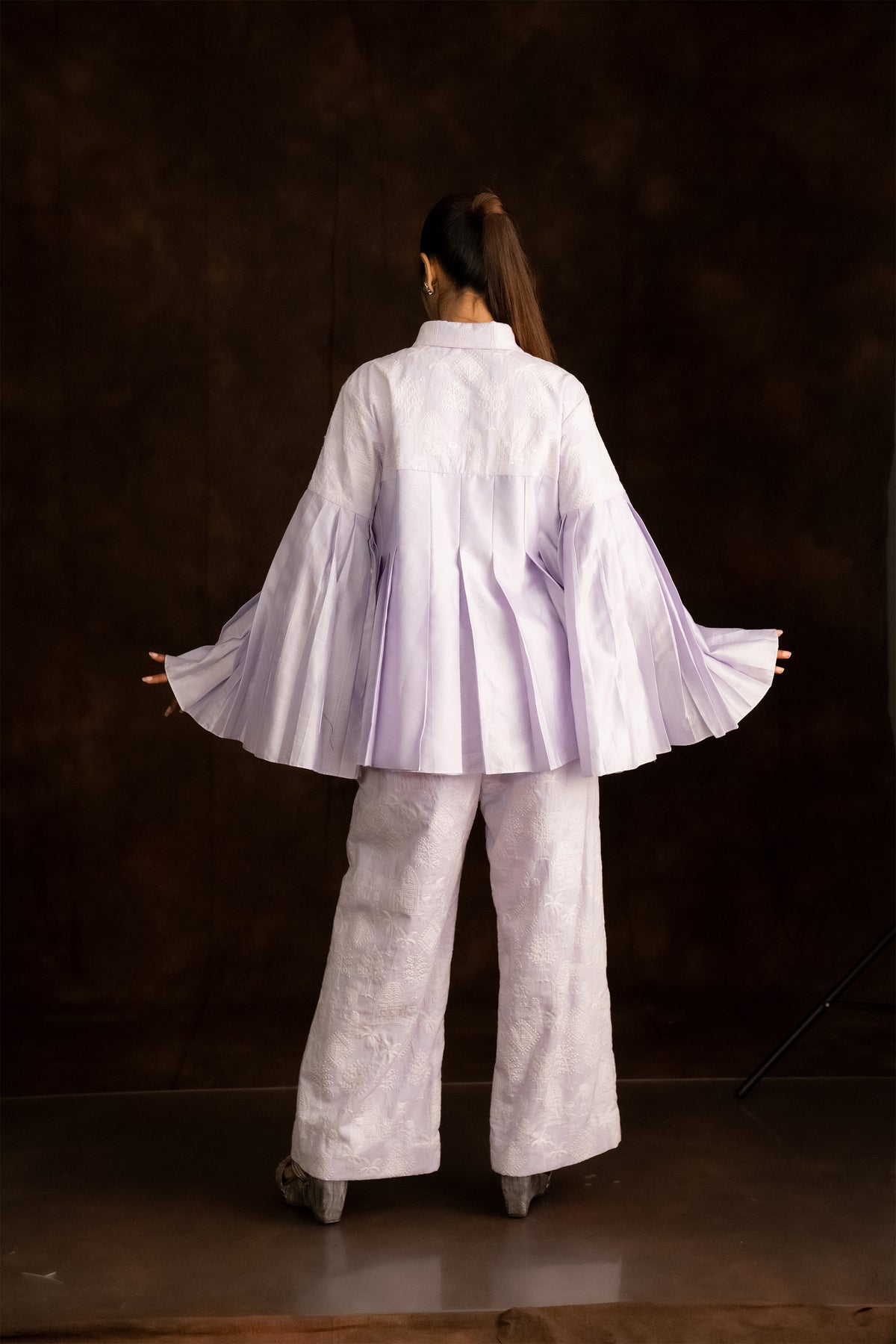 Lavender Pleat